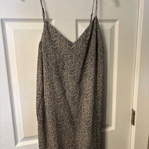 Joe Fresh Strapless Black and White Dress